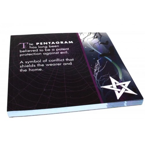 Pentagram Fridge Magnet Note Pad